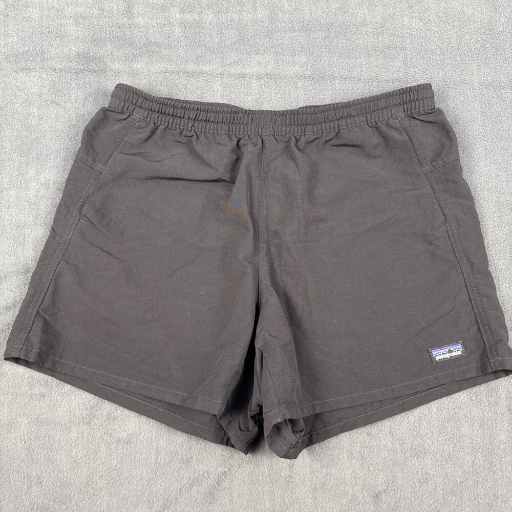 Patagonia Women’s Baggie Shorts 4.5" Inseam Size Medium Black Hiking Trail